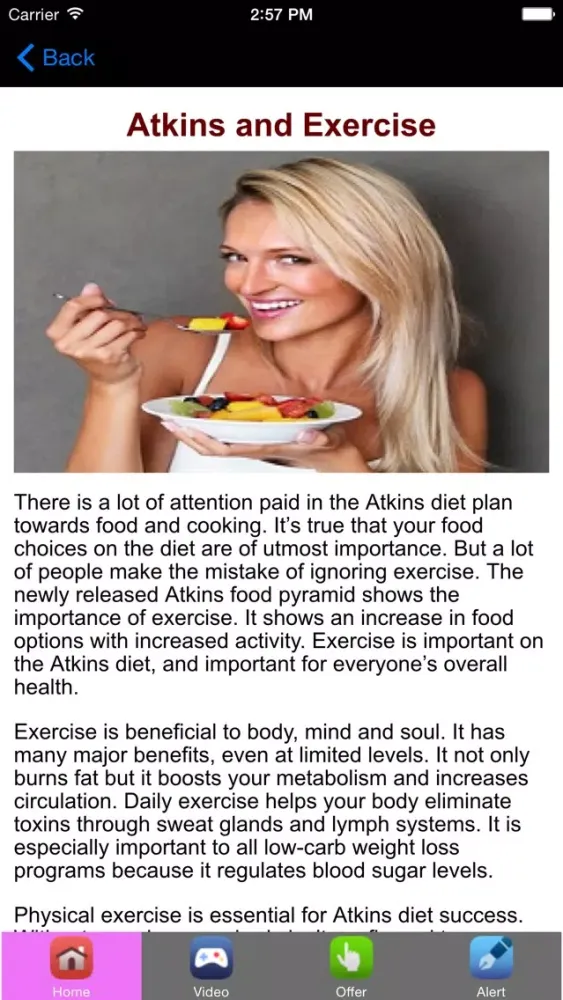 Скриншоты Low Carb Atkins Diet #1 Weight Loss Atkins Diet