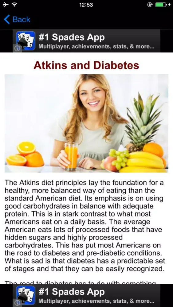 Capturas de tela do Atkins Low Carb Diet For Weight Loss - Atkins Diet Complete Reference