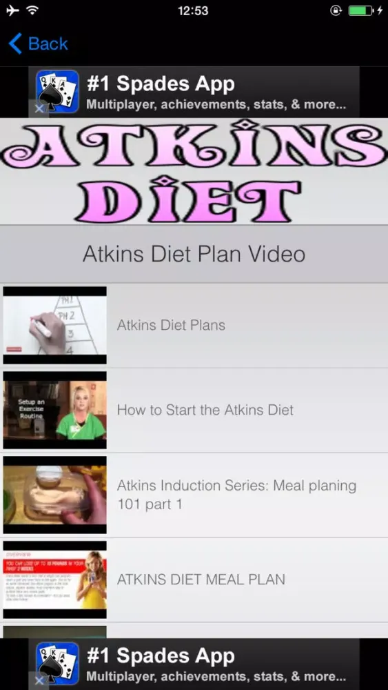 Capturas de tela do Atkins Low Carb Diet For Weight Loss - Atkins Diet Complete Reference