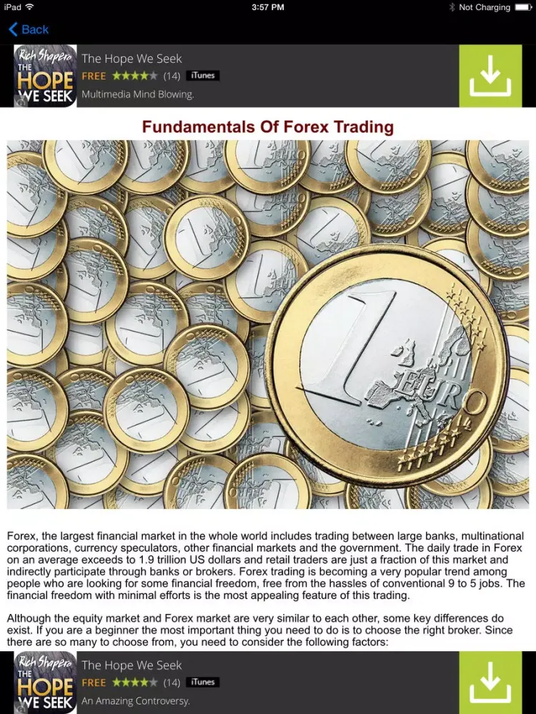 Capturas de pantalla de Profitable Forex Trading For Beginners and Advanced iPad 