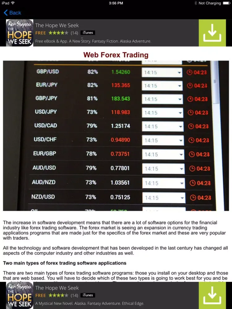 Capturas de pantalla de Profitable Forex Trading For Beginners and Advanced iPad 