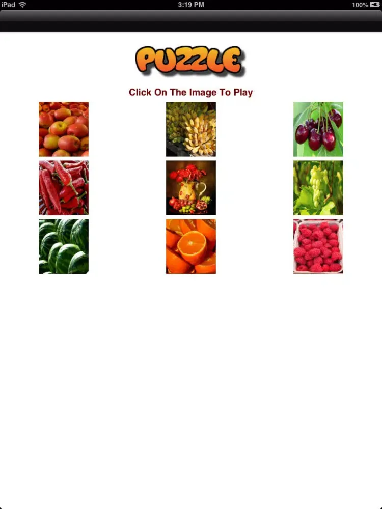 Capturas de tela do Free Fruits Jigsaw Puzzles iPad 