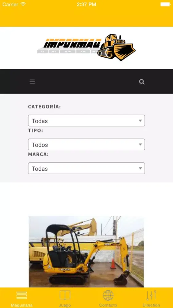 Impormaq maquinaria pesada স্ক্রিনশট