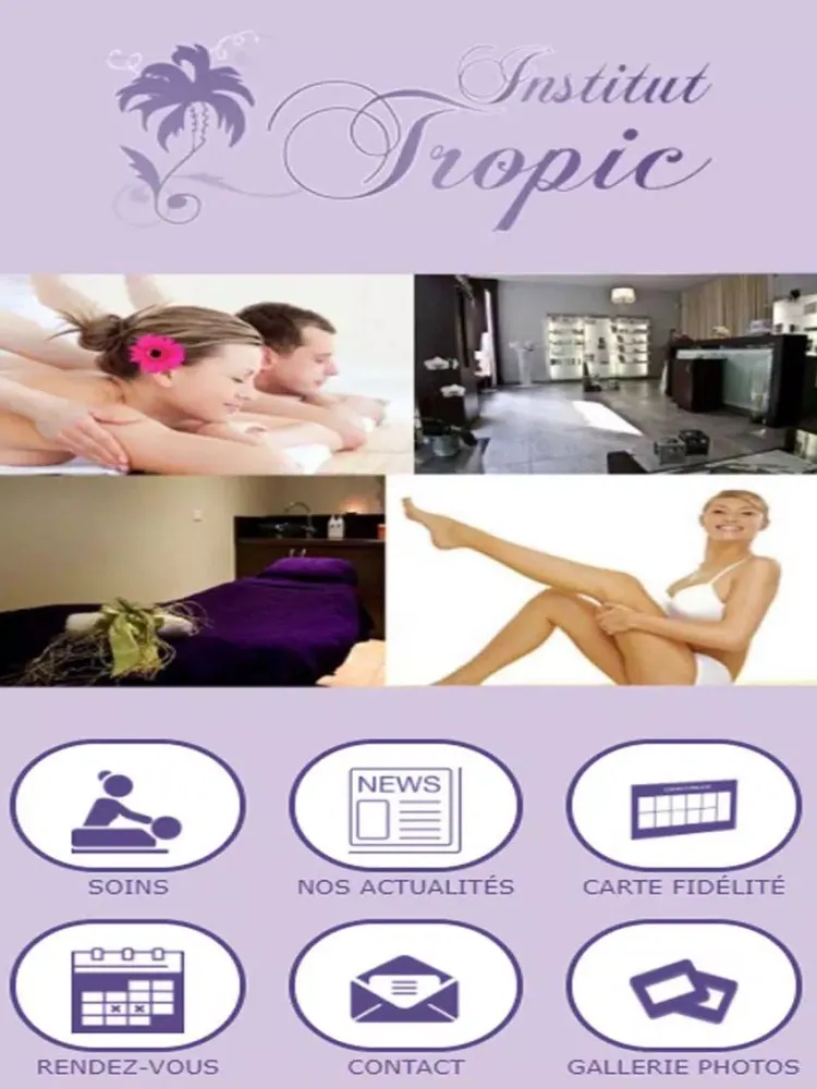 Capturas de tela do Institut Tropic Montreux iPad 