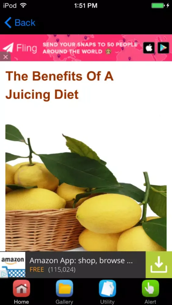 Tangkapan layar Juicing Recipes And Juice Cleanse