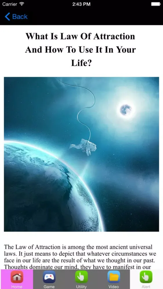 Law Of Attraction #Wealth,Love & Benefits Screenshots