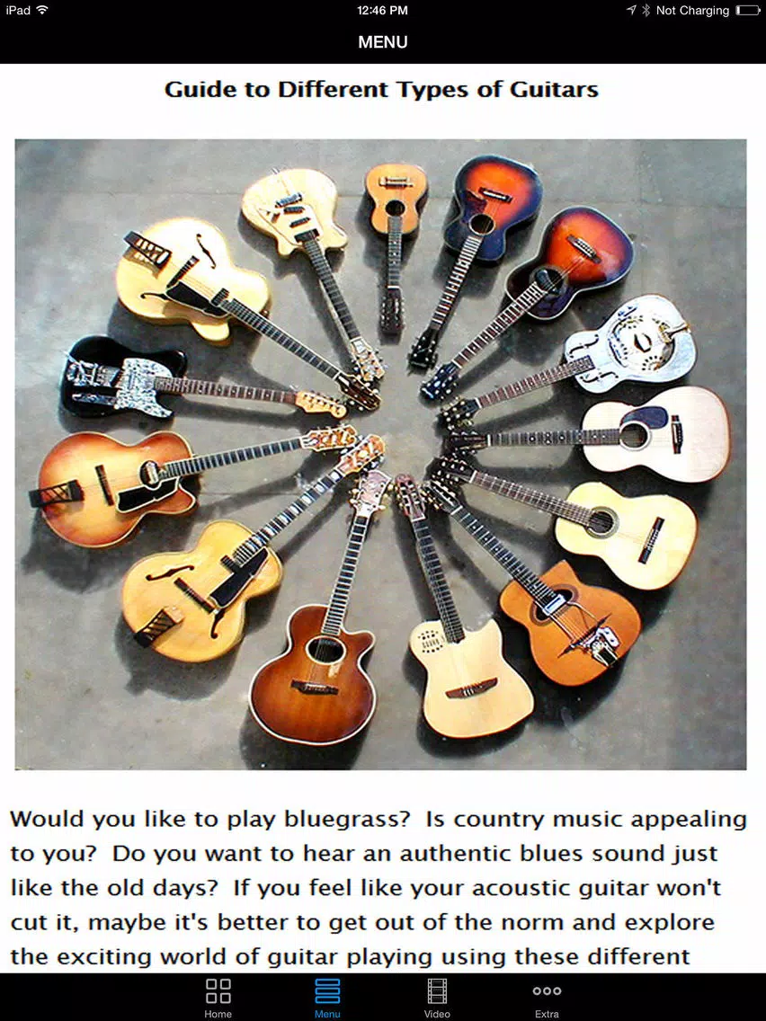 Learn Easy Guitar Lesson - Best Guitar Fundamental Guide & Tips For Beginners iPad 应用截图