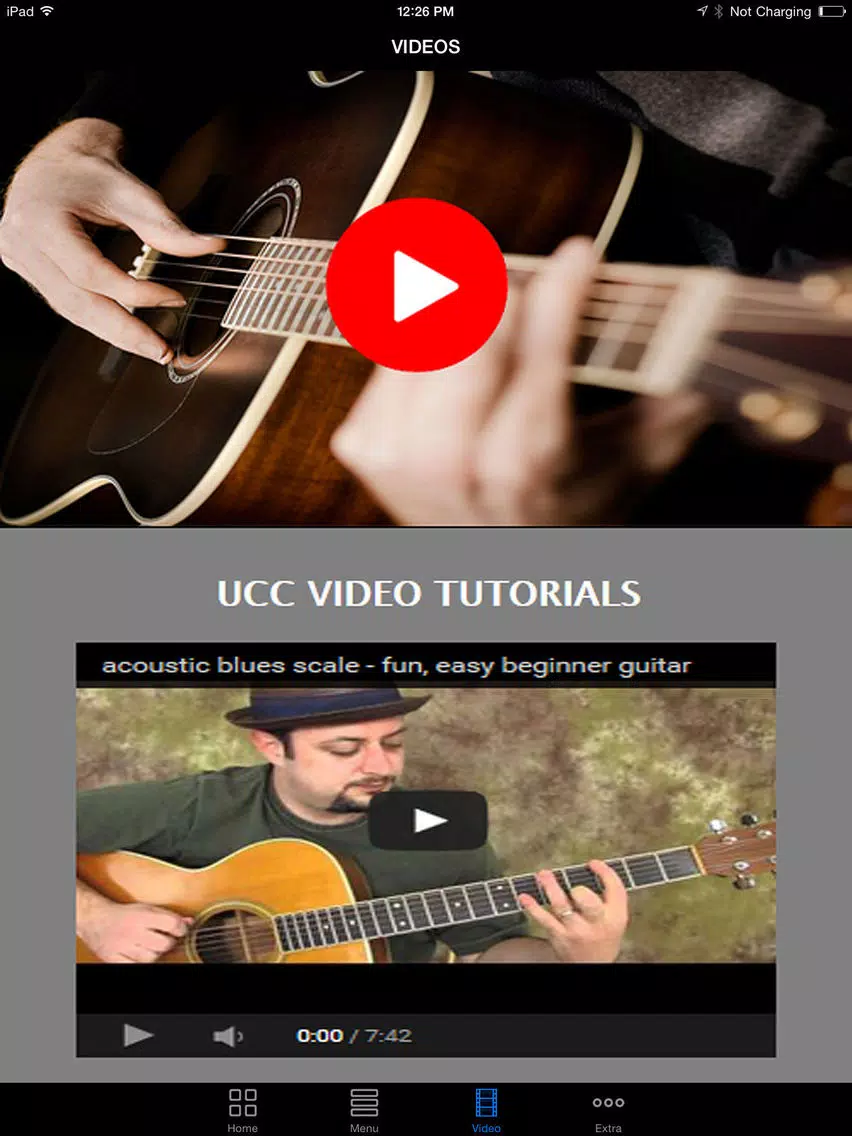 Learn Easy Guitar Lesson - Best Guitar Fundamental Guide & Tips For Beginners iPad 应用截图