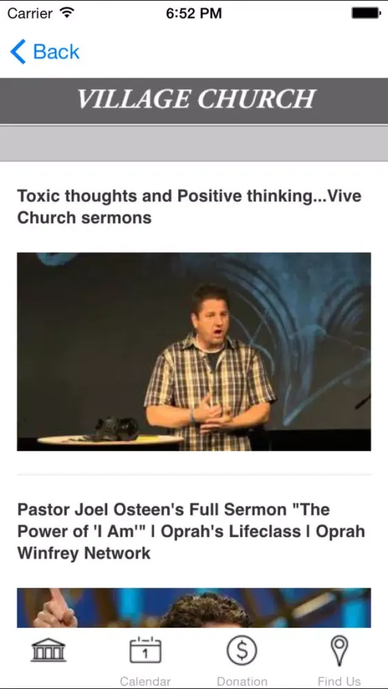 Screenshot di AppMark - Church, Temple, NGO