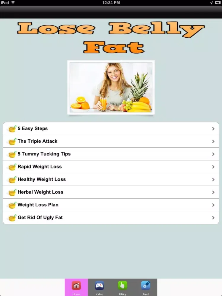 How To Lose Belly Fat Fast Naturally iPad  Screenshots