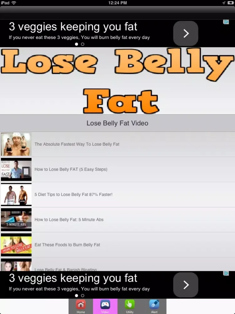 How To Lose Belly Fat Fast Naturally iPad  Screenshots