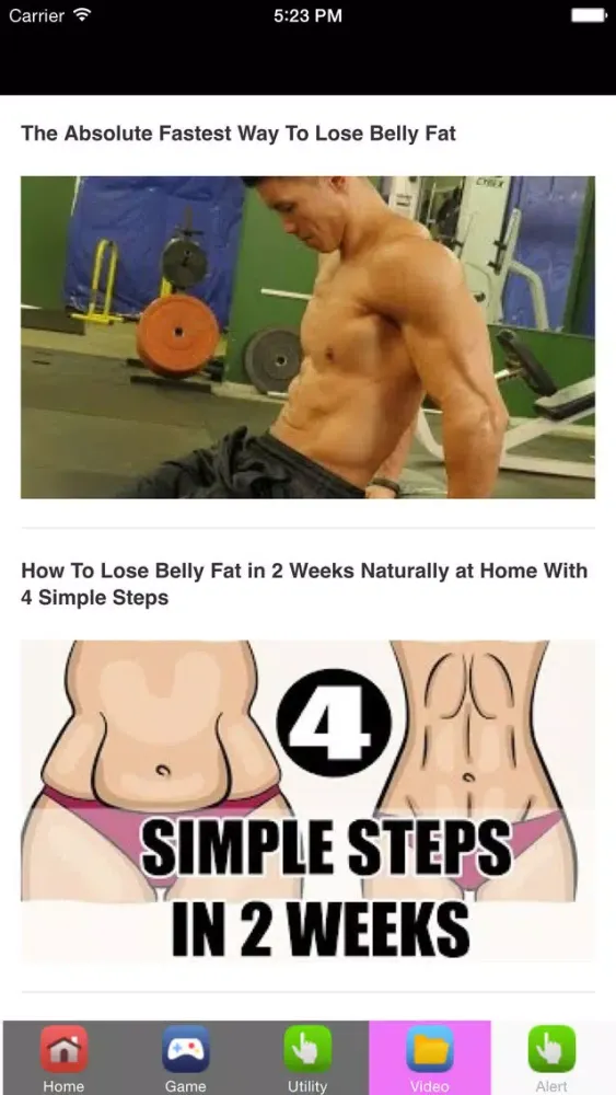 Lose Stomach Fat & Belly Fat स्क्रीनशॉट