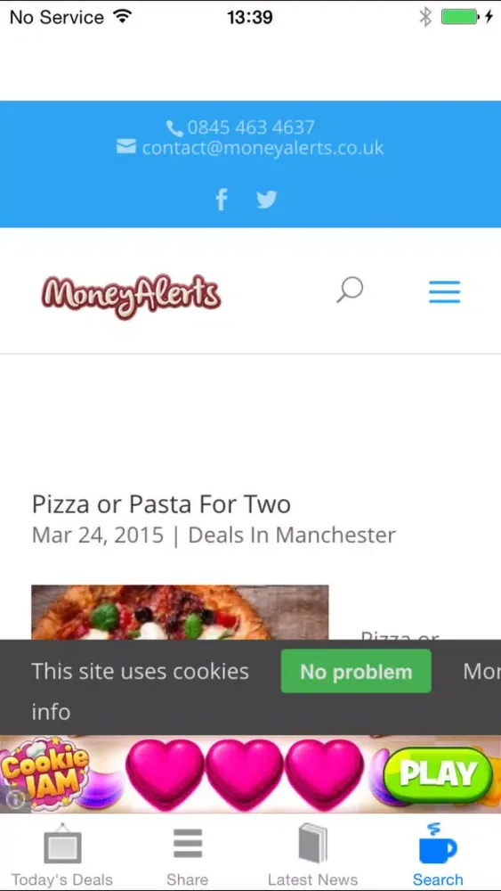 Capturas de tela do Manchester Deals, Offers & Coupons