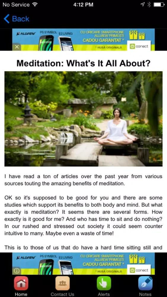 Capturas de pantalla de iMeditation Classroom For Peace and Happiness