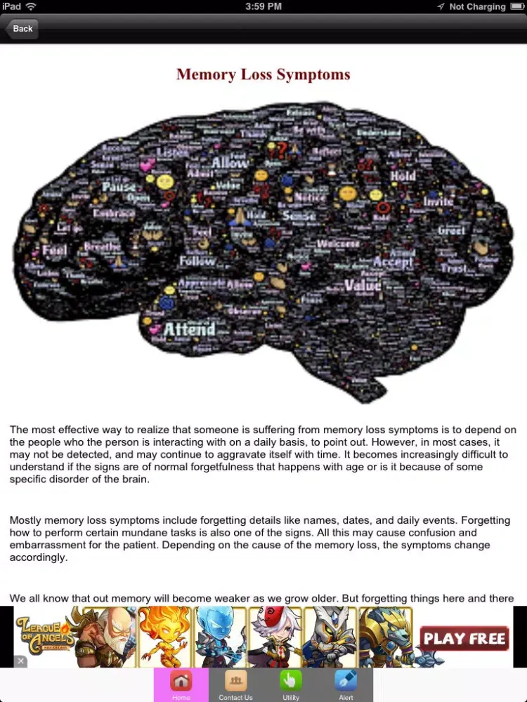 Short Term Memory Loss iPad  سکرین شاٹس