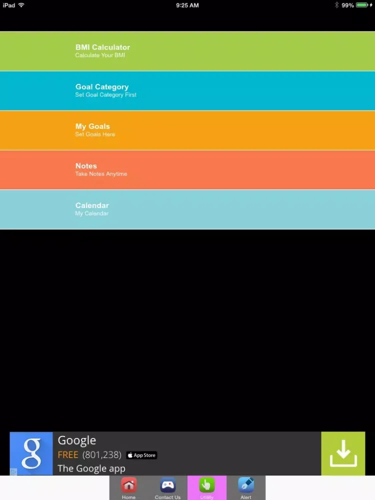 ภาพหน้าจอของ Muscle Building Diet iPad 