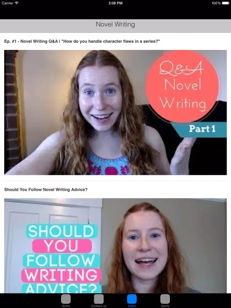 Tangkapan skrin How To Write A Novel # Novel Writing Tips iPad 