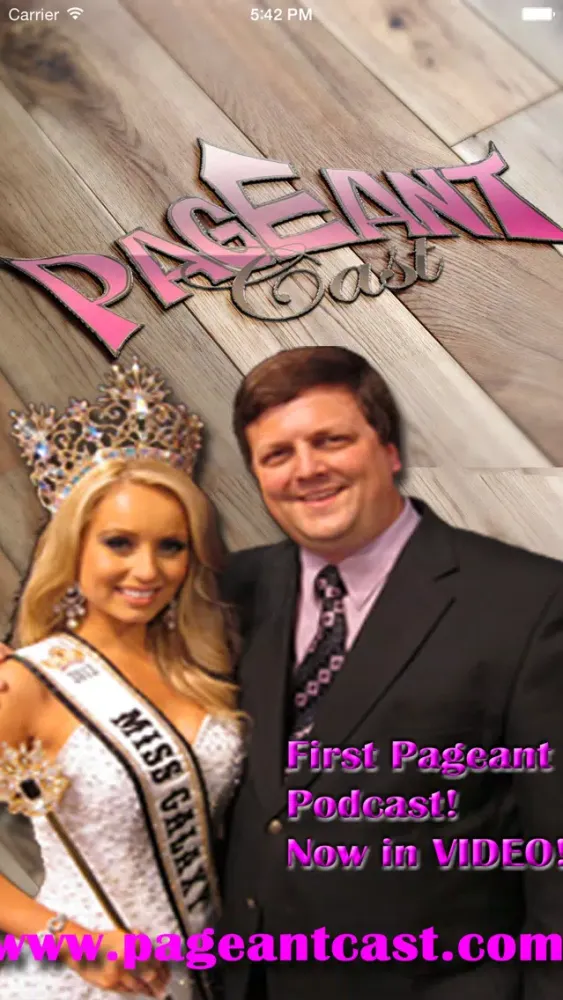 PageantCast سکرین شاٹس
