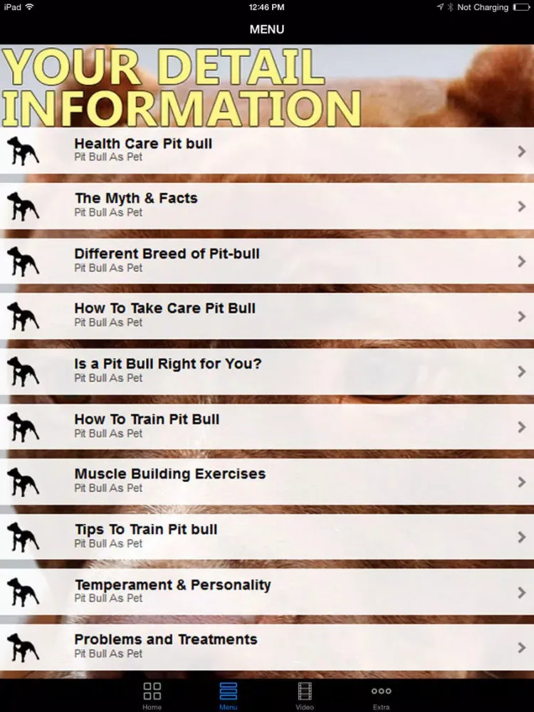 My Best Pet is PitBulls - Easy Train Your Bully & Dangerous Pit Bull To Obey Right! iPad  Screenshots