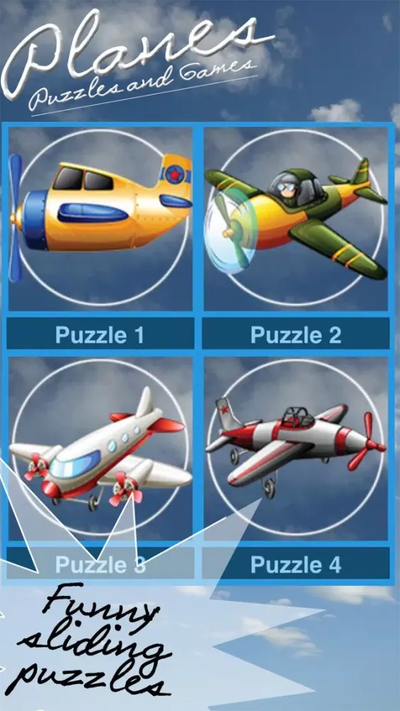 صور Plane Puzzles and Fun Games
