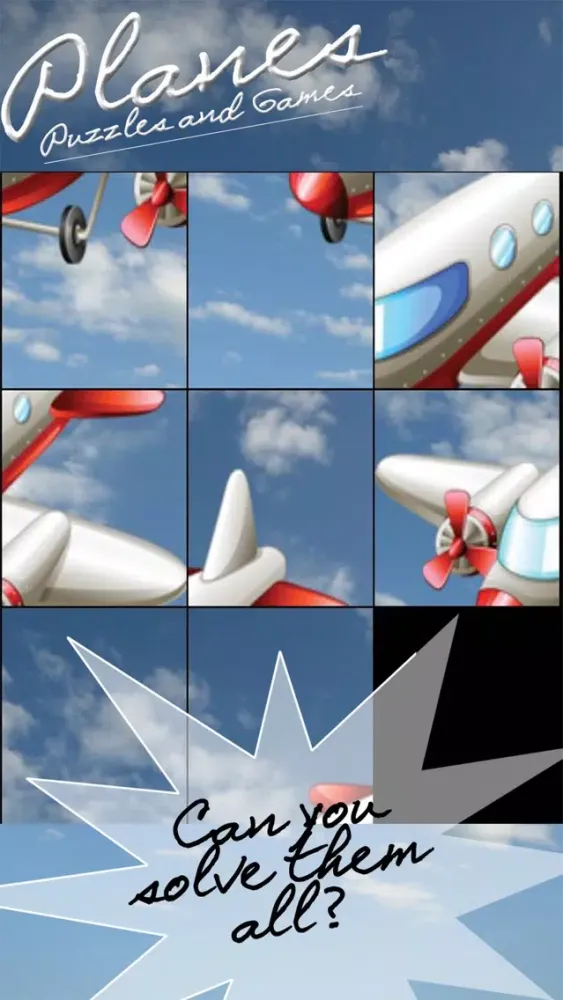 صور Plane Puzzles and Fun Games