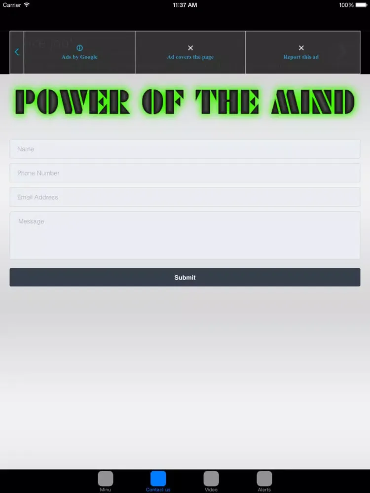 Power of Brain # The Mind Power iPad  Screenshots