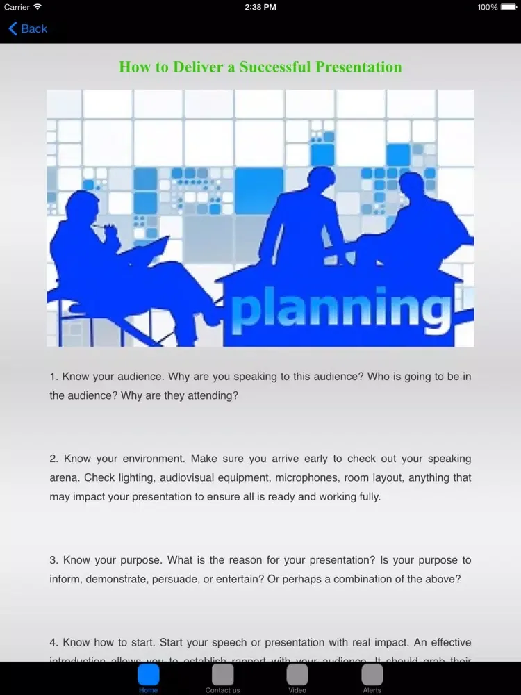 Presentation Skills & Presentation Techniques iPad  Ekran Görüntüleri