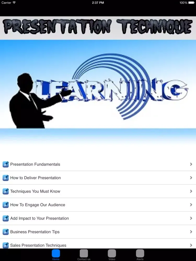 Presentation Skills & Presentation Techniques iPad  Ekran Görüntüleri