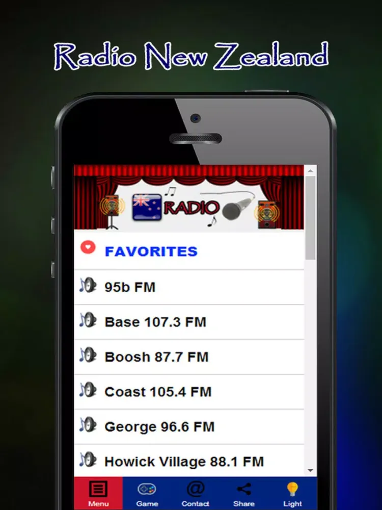 صور Radio New Zealand - Radio Online AM FM Stations iPad 