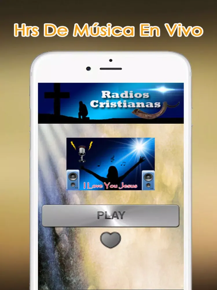Radios Cristianas Gratis iPad  スクリーンショット