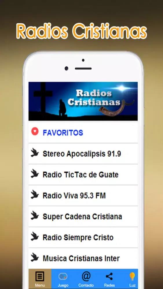 Radios Cristianas Gratis スクリーンショット