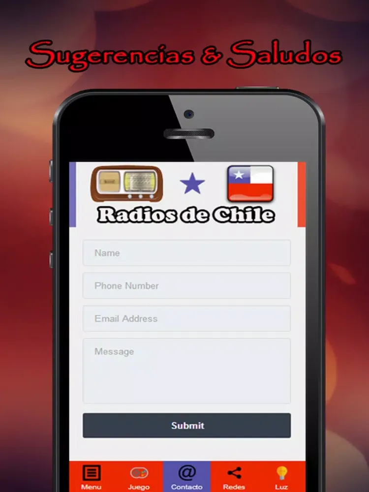 Captures d'écran de Radios De Chile - Emisoras De Radio Chilenas iPad 