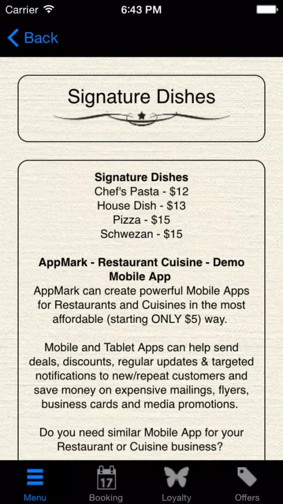 صور AppMark - Restaurant Cuisine