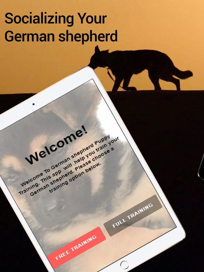 German Shepherd Puppy Training iPad 应用截图