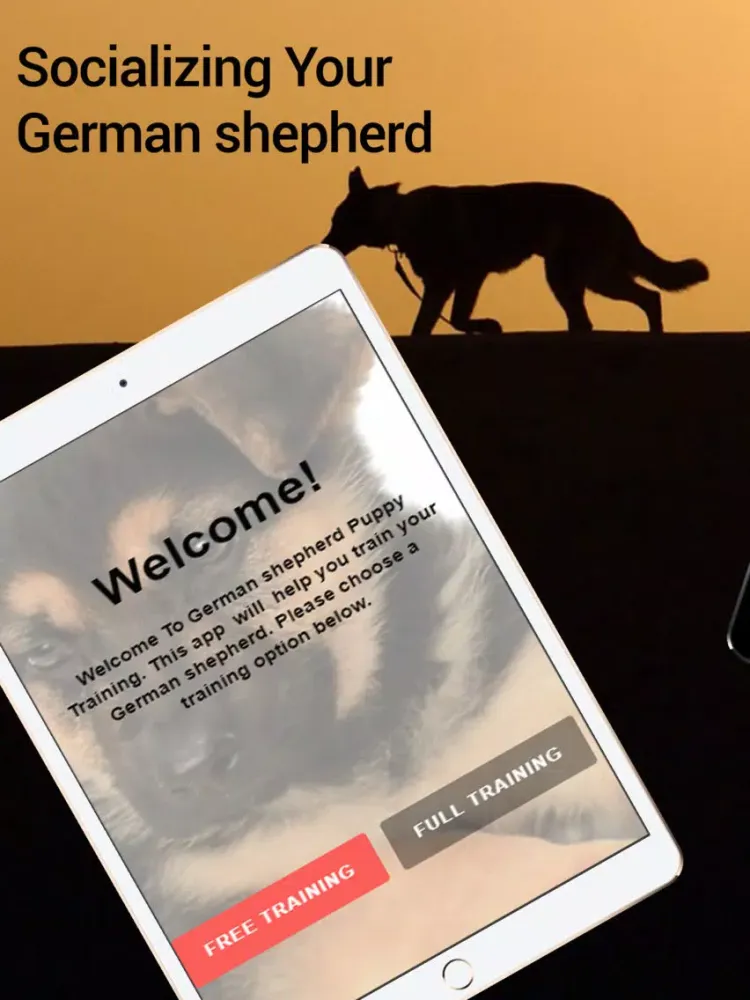 German Shepherd Puppy Training iPad 应用截图