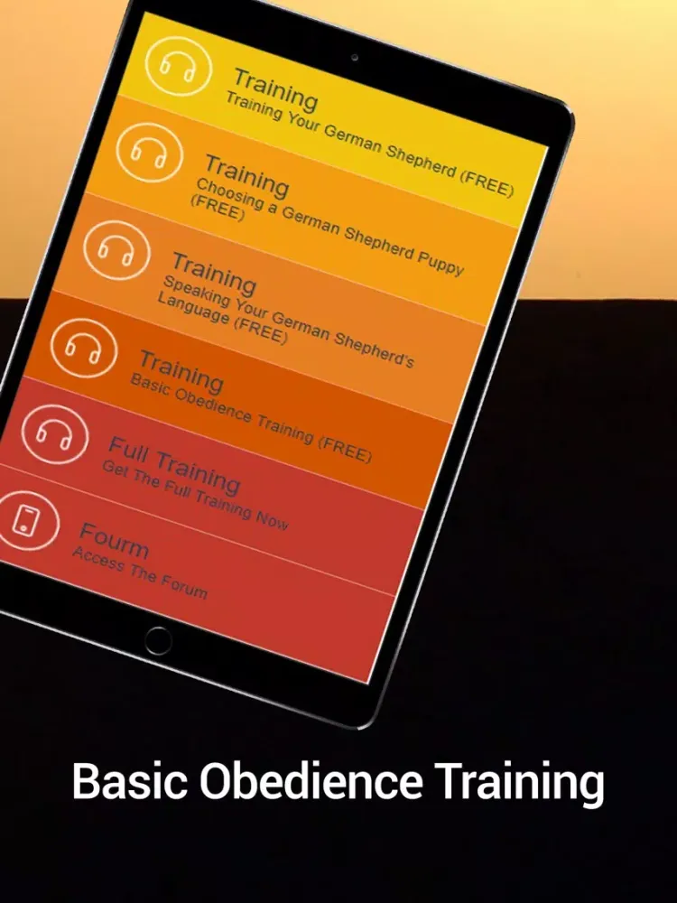 German Shepherd Puppy Training iPad 应用截图
