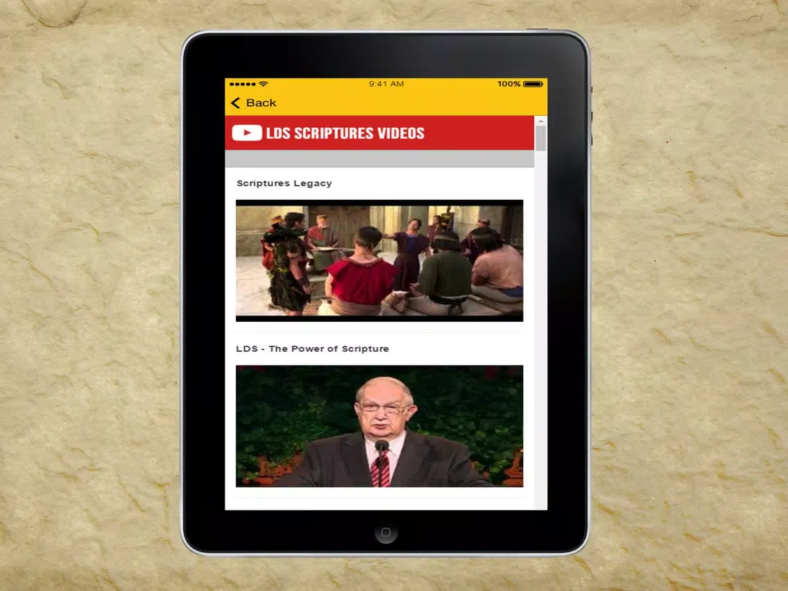 LDS Scriptures - Books and Secrets iPad  Screenshots