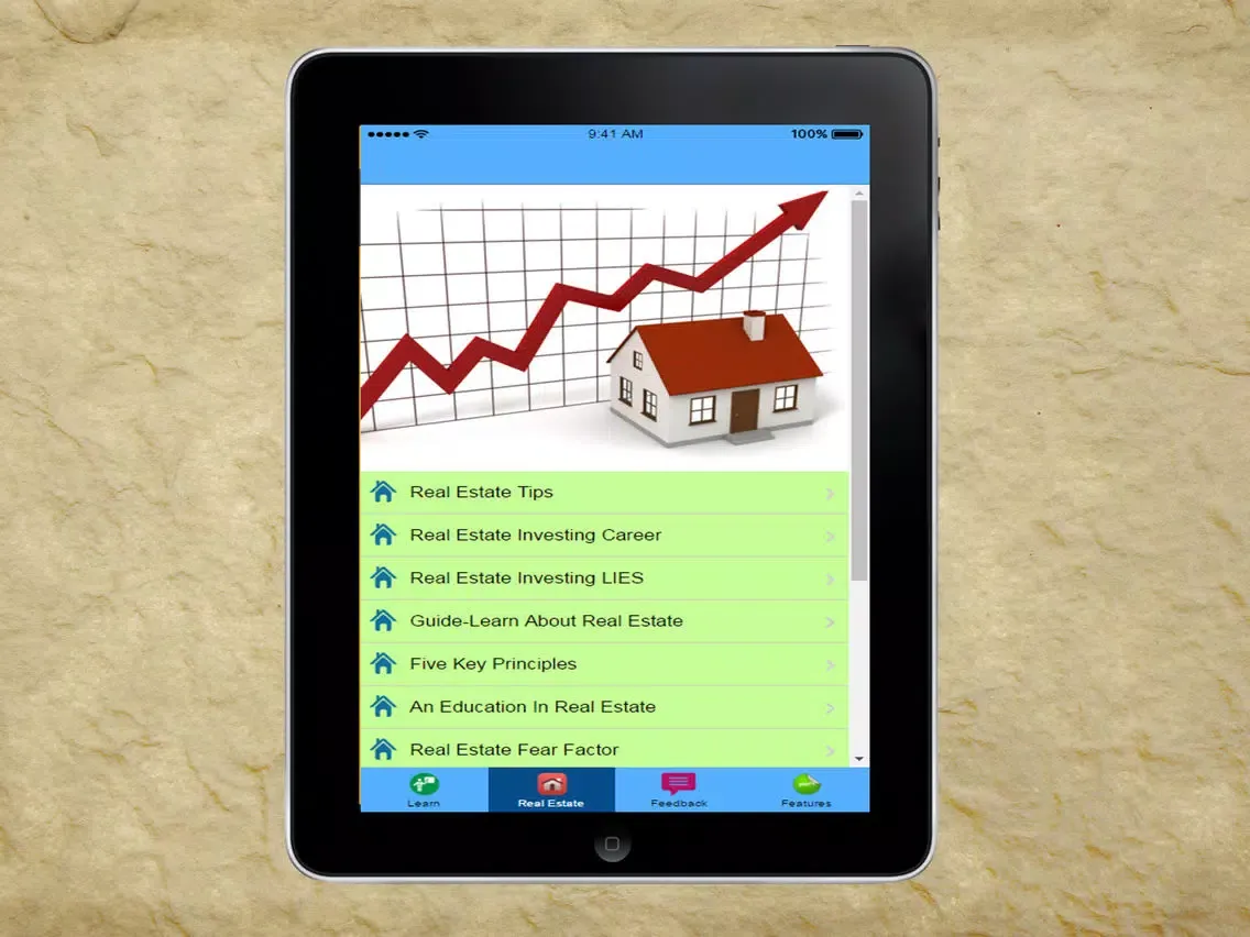 Real Estate Investment - An Education In Real Estate iPad 应用截图