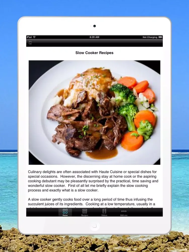 Healthy Slow Cooker Recipes - It's a Best & Easy Family Fresh Meals iPad 應用截圖