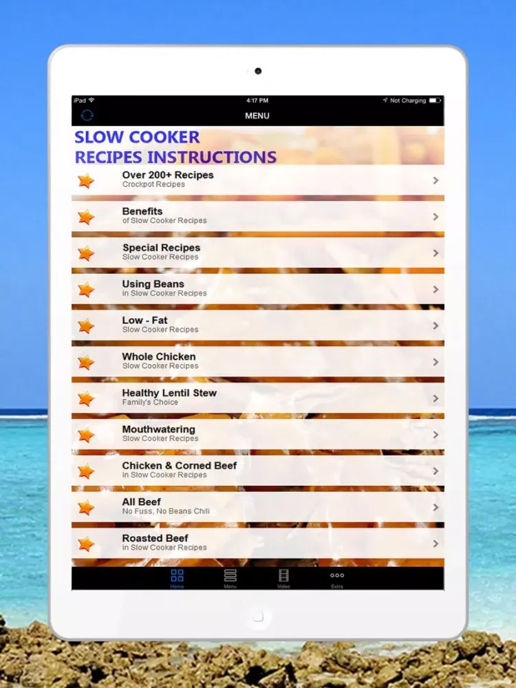 Healthy Slow Cooker Recipes - It's a Best & Easy Family Fresh Meals iPad 應用截圖