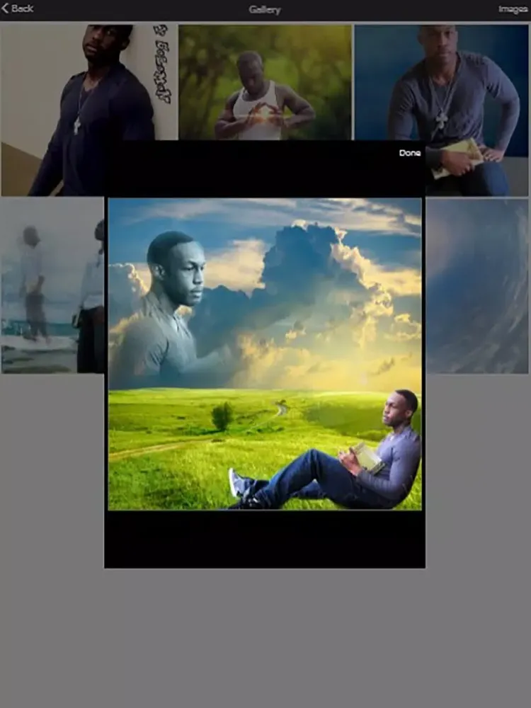 Capturas de tela do Rowdy Poetry iPad 