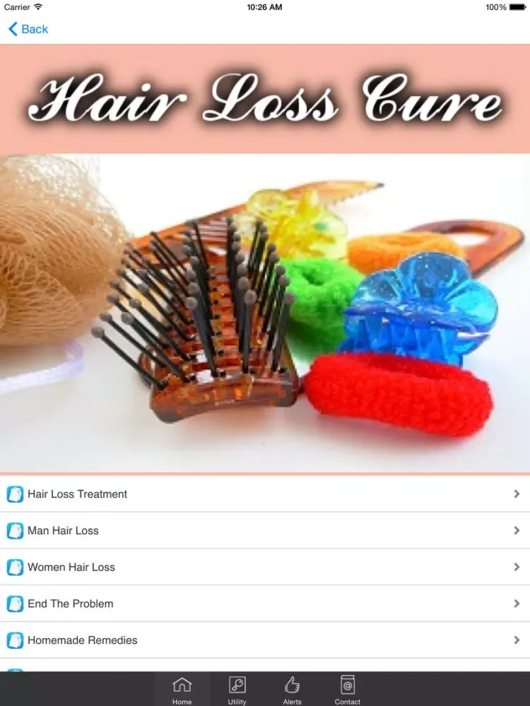 Скриншоты Hair Loss Treatment #1 Hair Loss Cure & Care iPad 