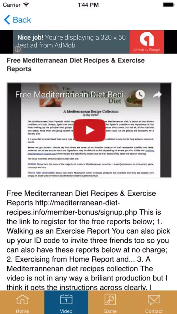 Zrzuty ekranu Mediterranean Diet - #1 Diet Recipes and Diet Plan