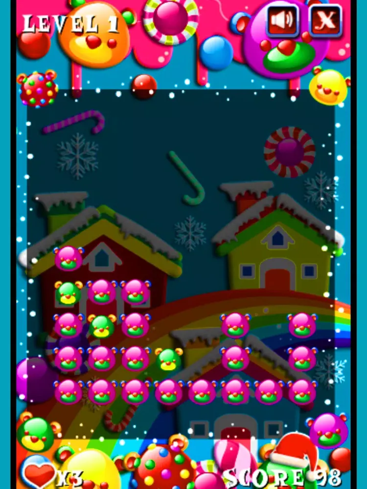Sweet Candy Bears iPad  Screenshots