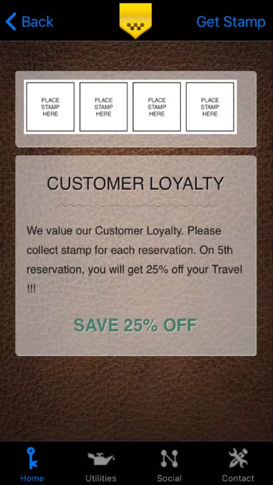 AppMark - Taxi App Screenshots