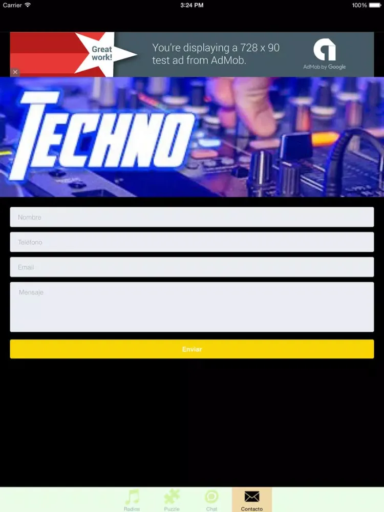 Radios Musica Techno Gratis iPad  Screenshots