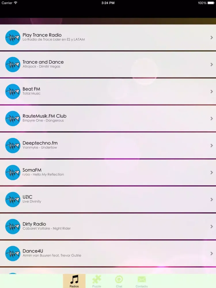 Radios Musica Techno Gratis iPad  Screenshots