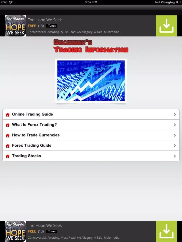 Скриншоты Beginner's Trading Information - Know How To Trade iPad 