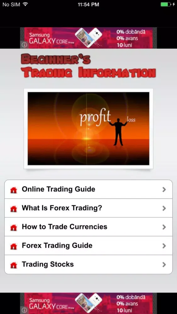 Скриншоты Beginner's Trading Information - Know How To Trade