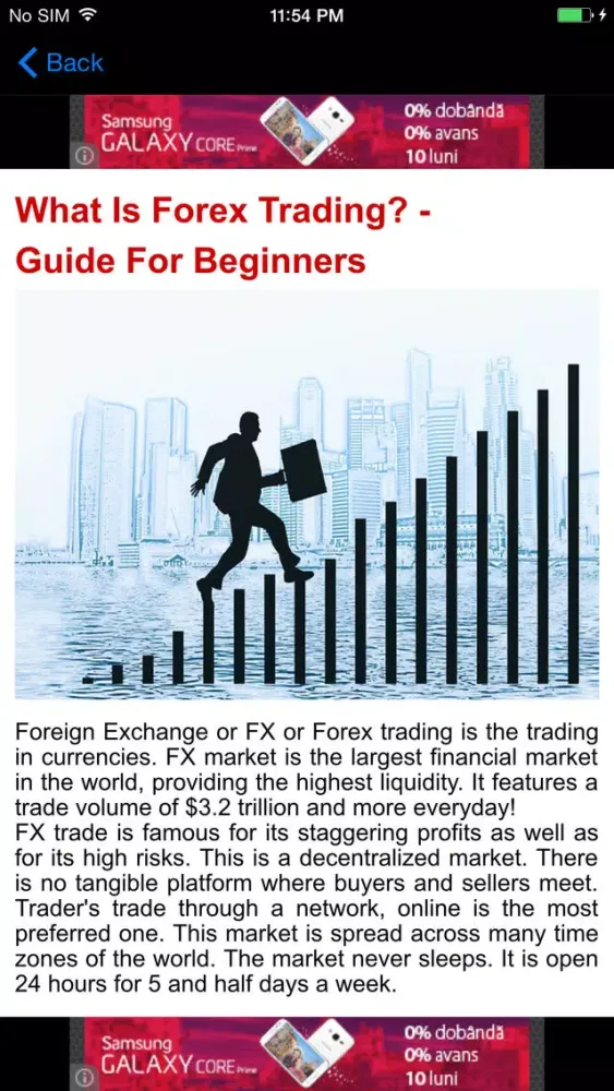 Скриншоты Beginner's Trading Information - Know How To Trade